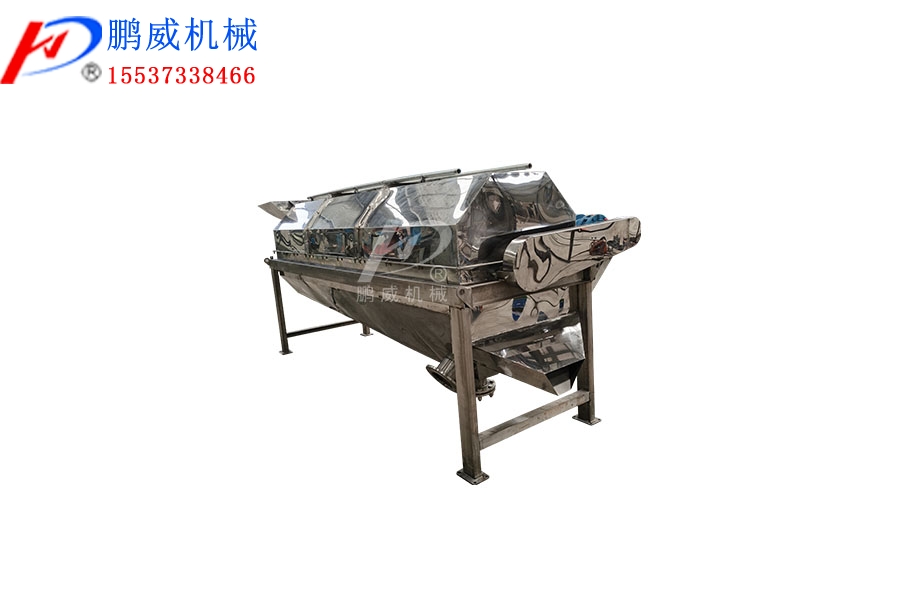 不锈钢有轴滚筒筛的简介、结构特点、优势及应用范围